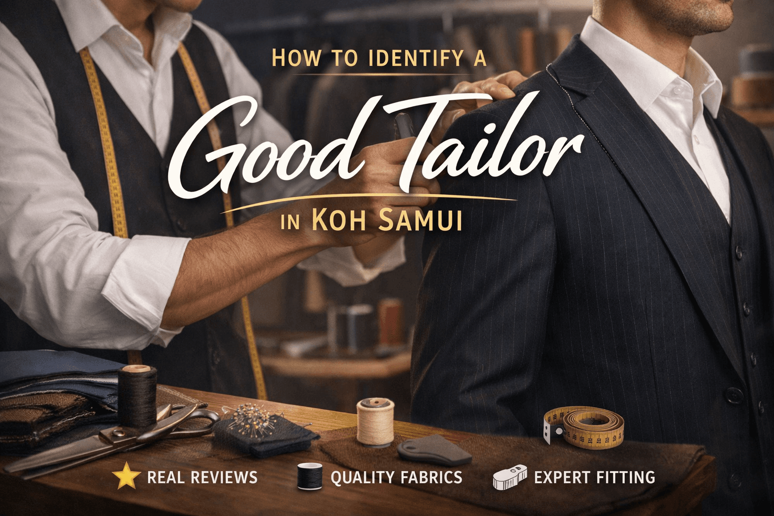 Cover Image for How to Identify a Good Tailor in Koh Samui