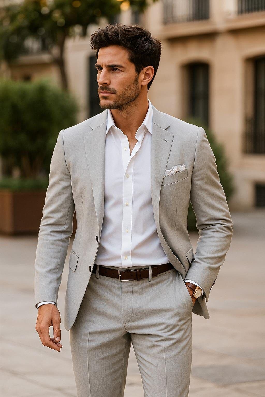 Men's suit measurements and custom fitting in Koh Samui